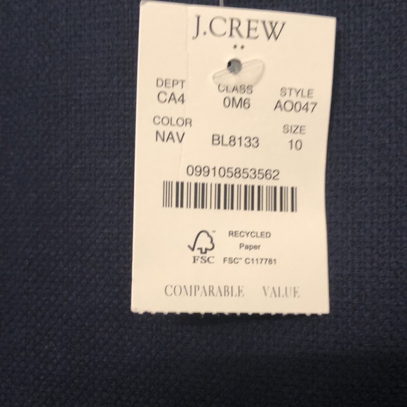 J. Crew Factory Sheath Dress with Waist Tabs - Picture 5 of 16